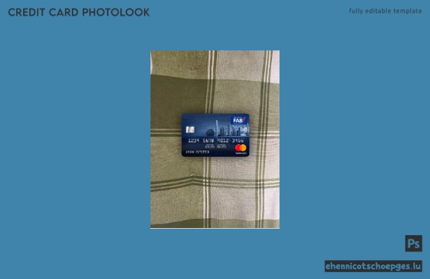 UAE First Abu Dhabi Bank Mastercard Photolook Beispielvorschau